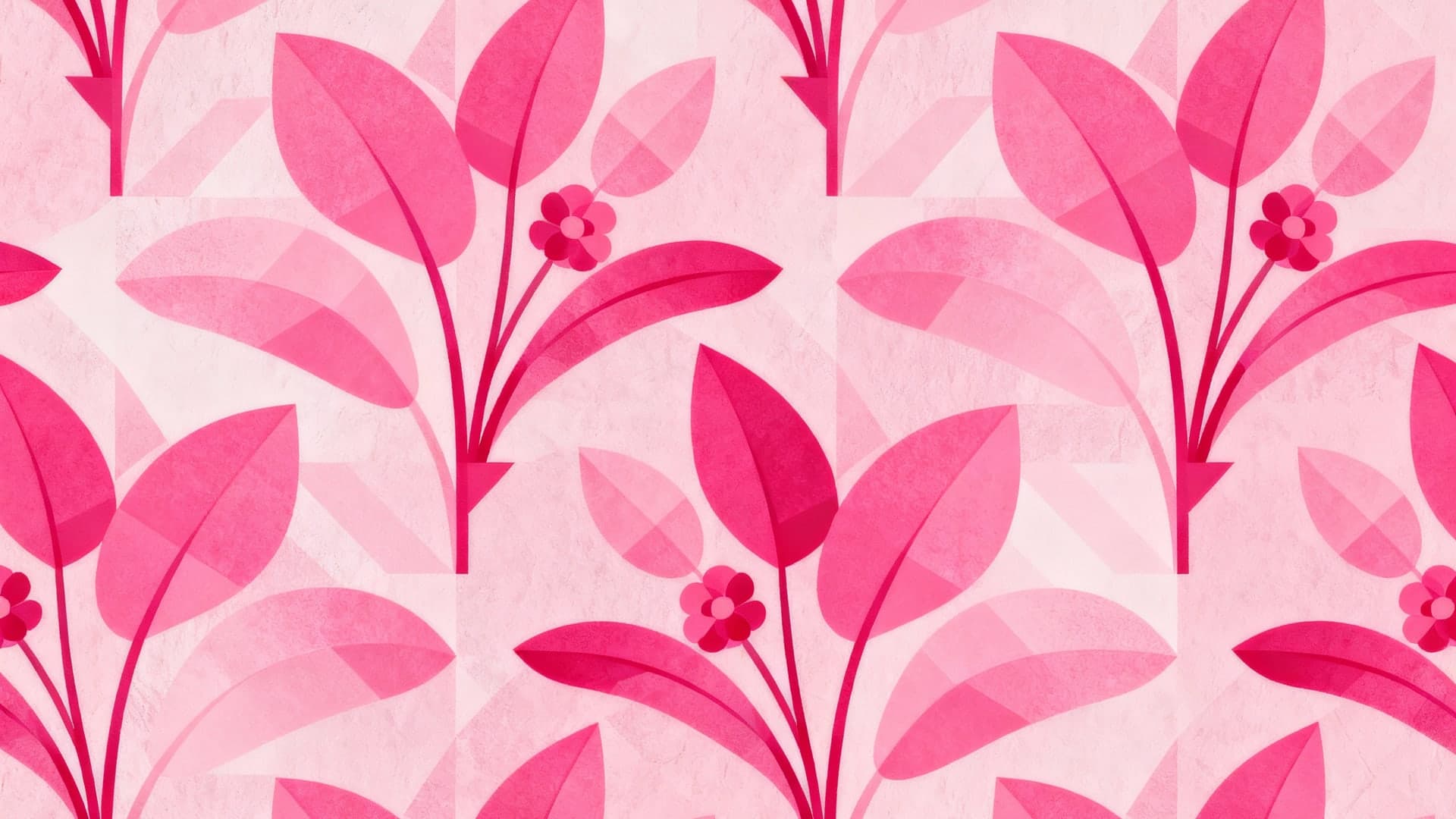 Pink floral bloom wallpaper